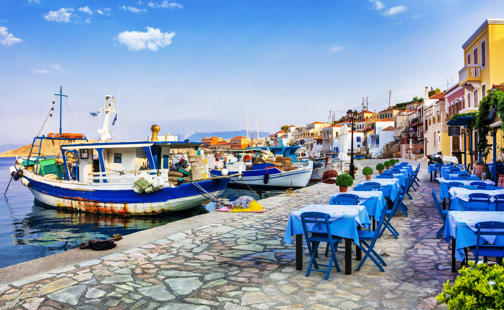 Rhodos reštaurácia Rhodos-restaurant